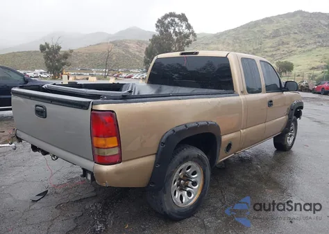 2001 Chevrolet Silverado 1500 Ls из США, поврежденный, VIN 1GCEK19T51E212173